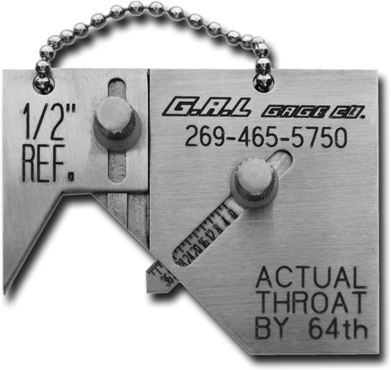 G.A.L gage - Mini Sub Socket Weld Gauge Cat # 14