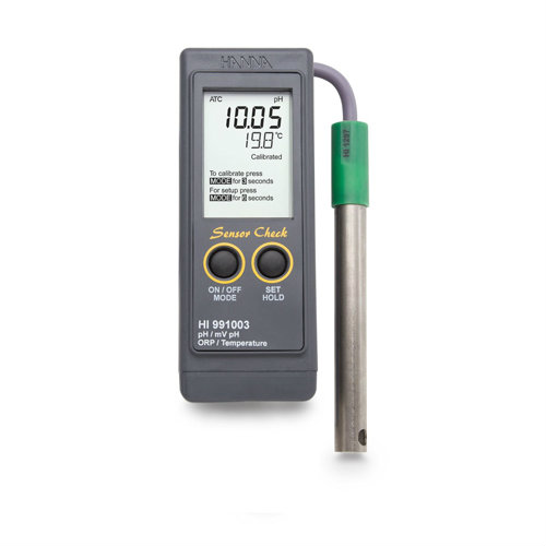 pH/pH-mV/ORP and Temperature Meters HI991003
