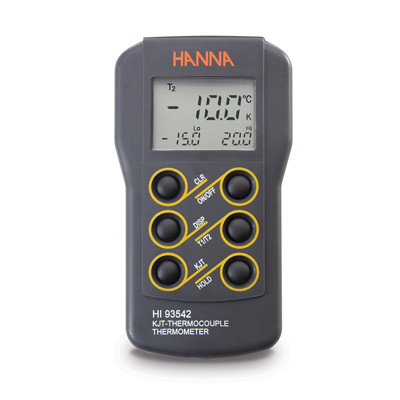 Dual-channel, K, J, T-Type Thermocouple Thermometers HI93542