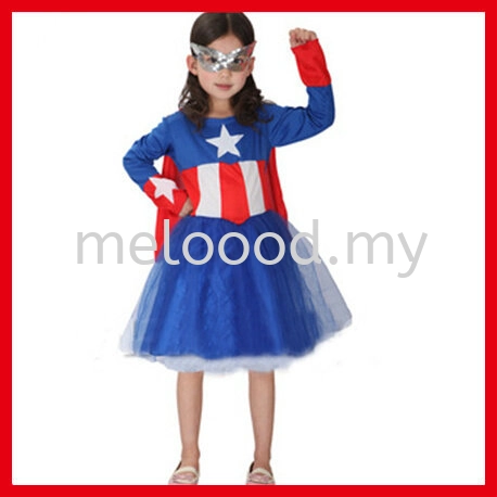 Captain American Kid Girl - 1010 0301