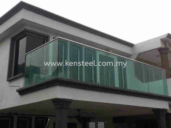 SS304 Glass fencing_010 Stainless steel Glass fencing Seri Kembangan, Selangor, Kuala Lumpur, KL, Malaysia. Supplier, Suppliers, Supplies, Supply | Kensteel