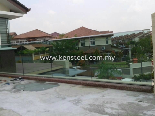 SS304 Glass fencing_027 Stainless steel Glass fencing Seri Kembangan, Selangor, Kuala Lumpur, KL, Malaysia. Supplier, Suppliers, Supplies, Supply | Kensteel