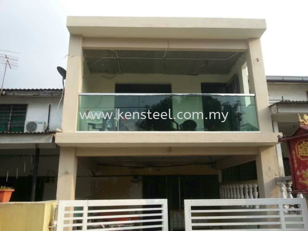 SS304 Glass fencing_018 Stainless steel Glass fencing Seri Kembangan, Selangor, Kuala Lumpur, KL, Malaysia. Supplier, Suppliers, Supplies, Supply | Kensteel