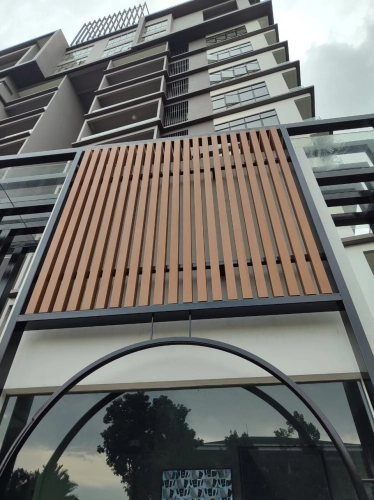 Aluminium Hollow Louvres