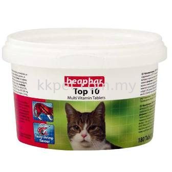 Beaphar Top10 180Tabs MultiVitamin Pet Supplement And Care Kuala Lumpur (KL), Malaysia, Selangor, Setapak, Sungai Buloh, Gombak Supplier, Retailer, Supply, Supplies | KK Evrim Sdn Bhd