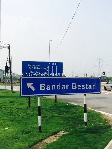 *Bandar Bestari* Highway/Road Signage 