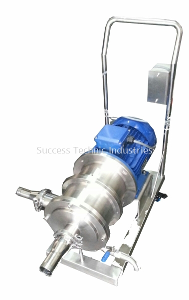 VT300-10 horizontal inline homogenizer VT300 Dyna-Flyers 50 - 10,000Liter Vertical Inline Homogenizer   Seri Kembangan, Selangor, Malaysia Fabrication Supplier Supply Manufacturer | Success Technic Industries