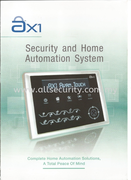 ax1 Home Alarm System ax1 Burglary Alarm System Singapore, Malaysia, Johor, Selangor, Senai Manufacturer, Supplier, Supply, Supplies | AST Automation Pte Ltd