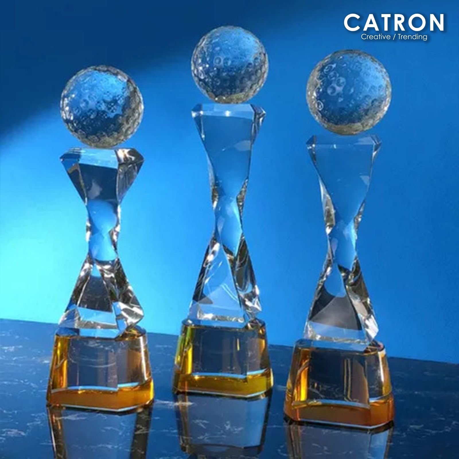 9346 - CRYSTAL TROPHY