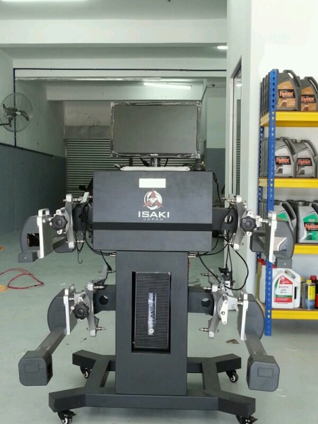 Isaki Aligner 9600-A with 8 Beam CCD & Bluetooth Sensor Isaki Japan Alignment Malaysia Johor Selangor KL Supply Supplier Suppliers | Acefield Automotive Equipment Tools Sdn Bhd