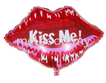 Foil 18" Lips kiss me