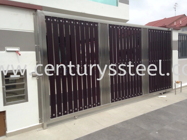  Taman Pelangi Stainless Steel Main Gate Johor Bahru (JB), Johor, Malaysia, Singapore Supplier, Suppliers, Supply, Supplies | CENTURY STAINLESS STEEL 1 TRADING