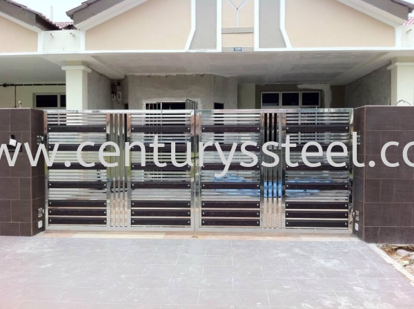  Kempas Stainless Steel Main Gate Johor Bahru (JB), Johor, Malaysia, Singapore Supplier, Suppliers, Supply, Supplies | CENTURY STAINLESS STEEL 1 TRADING