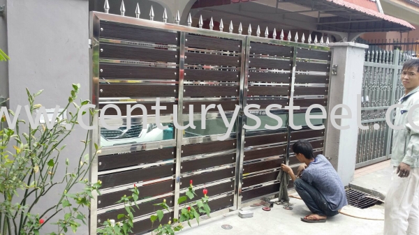  Taman Ungku Tun Aminah Stainless Steel Main Gate Johor Bahru (JB), Johor, Malaysia, Singapore Supplier, Suppliers, Supply, Supplies | CENTURY STAINLESS STEEL 1 TRADING