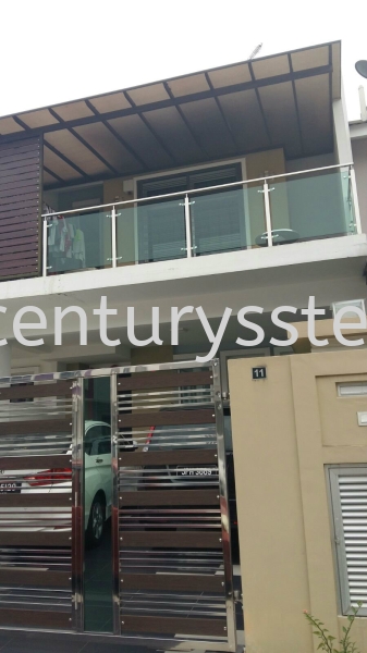  Bukit Indah Stainless Steel Main Gate Johor Bahru (JB), Johor, Malaysia, Singapore Supplier, Suppliers, Supply, Supplies | CENTURY STAINLESS STEEL 1 TRADING