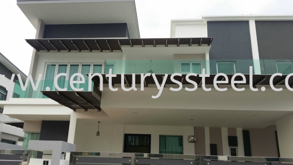  Awning (ACP, Skylight, Polycarbonate, Stainless Steel, Metal) Johor Bahru (JB), Johor, Malaysia, Singapore Supplier, Suppliers, Supply, Supplies | CENTURY STAINLESS STEEL 1 TRADING