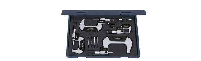 Standard gage - External micrometers - Sets of external micrometers with digit counter