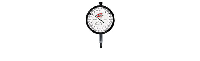 Standard gage - HP dial gauge with a 58 mm dial diameter, 0,001 mm