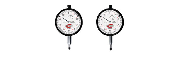 Standard gage - 40 mm dial gauge, reading 0,01 mm