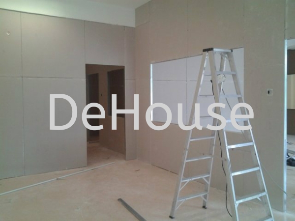  Gypsum Board Partition Penang, Pulau Pinang, Butterworth, Malaysia Renovation Contractor, Service Industry, Expert  | DEHOUSE RENOVATION AND DECORATION