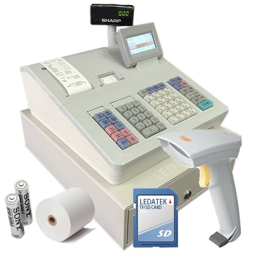 [Premium Plus] SHARP XEA 307 CASHIER + BARCODE SCANNER MACHINE Barcode Scanner Cash Register Johor Bahru, JB, Johor, Malaysia. Supplier, Suppliers, Supplies, Supply | LEDA Technology Enterprise