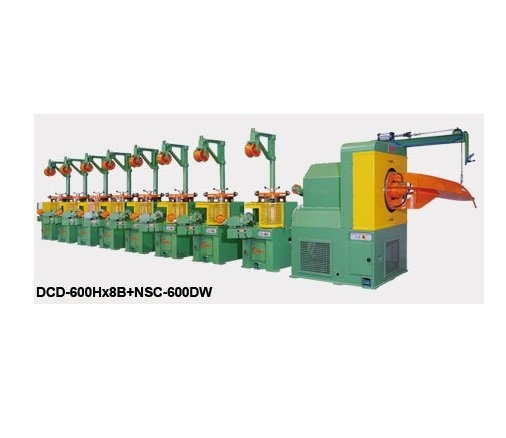 DCD-600Hx8B+NSC-600DW Continuous Wire coiling Machine Wire Drawing Machinery Selangor, Kuala Lumpur (KL), Puchong, Malaysia Supplier, Suppliers, Supply, Supplies | Young Jou Machinery Sdn Bhd