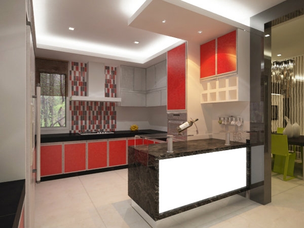 Wet Kitchen Design Kitchen Design Selangor, Kuala Lumpur (KL), Malaysia, Petaling Jaya (PJ), Kajang Service | Xenn Interior Design