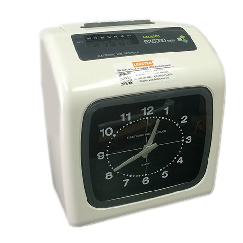 AMANO BX-6400 PUNCH CARD TIME RECORDER MADE IN JAPAN Machine Time Recorder Johor Bahru, JB, Johor, Malaysia. Supplier, Suppliers, Supplies, Supply | LEDA Technology Enterprise