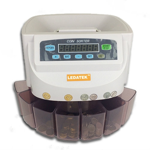 LEDATEK LC-550-WH Coin Sorter / Coin Counter Coin Counter Johor Bahru, JB, Johor, Malaysia. Supplier, Suppliers, Supplies, Supply | LEDA Technology Enterprise