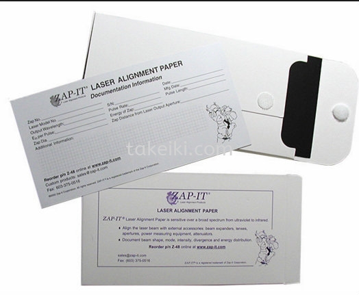 Zap-It Laser alignment paper Z-48 Zap-It Others Malaysia, Singapore,  Taiwan, Johor Bahru (JB),
