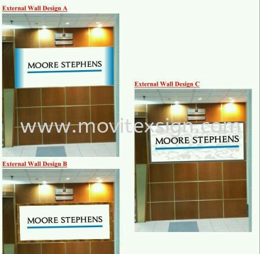 entrance sign with tone effect 2D uv printing (click for more detail)