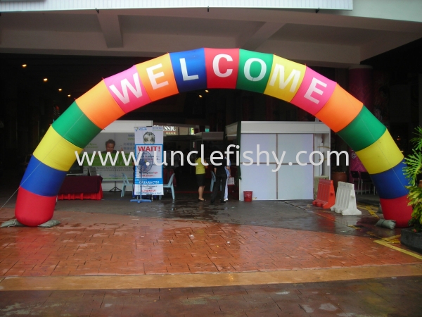 Rainbow Arch Rainbow Arch Singapore, Johor Bahru (JB) Magician, Entertainer, Planner, Comedian | Uncle Fishy Entertainment