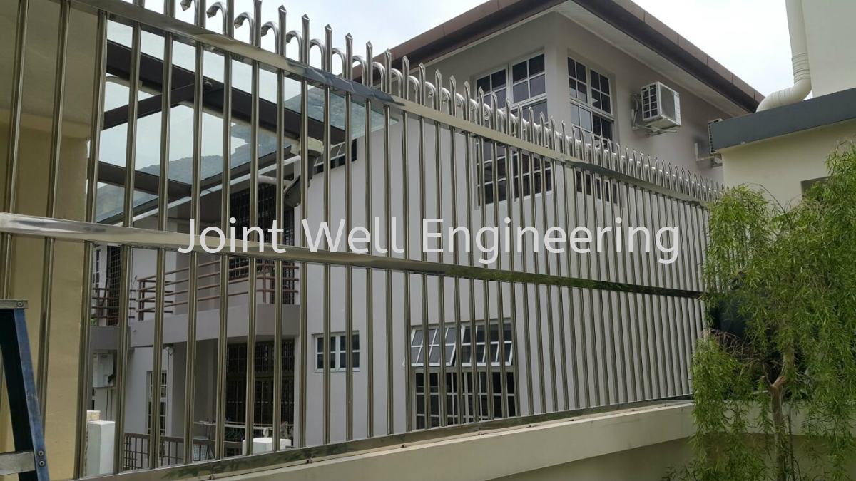 Stainless Steel  Mix Fence Stainless Steel Fencing Johor Bahru (JB), Johor Installation, Supplier, Supplies, Supply | Joint Well Engineering