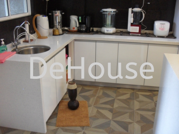  Concrete Kitchen Penang, Pulau Pinang, Butterworth, Malaysia Renovation Contractor, Service Industry, Expert  | DEHOUSE RENOVATION AND DECORATION