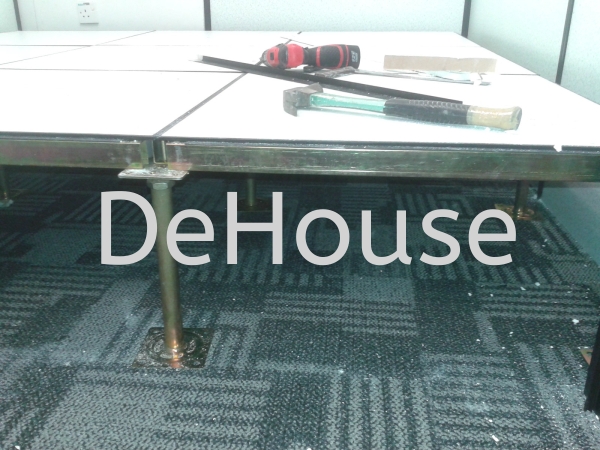  Flooring Server Room Raise Penang, Pulau Pinang, Butterworth, Malaysia Renovation Contractor, Service Industry, Expert  | DEHOUSE RENOVATION AND DECORATION