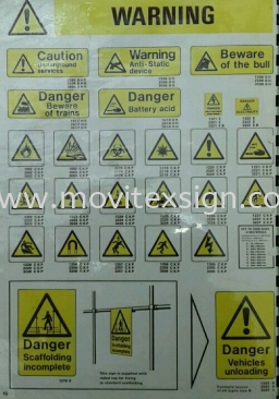 warning sign plate n poster or label sign printing