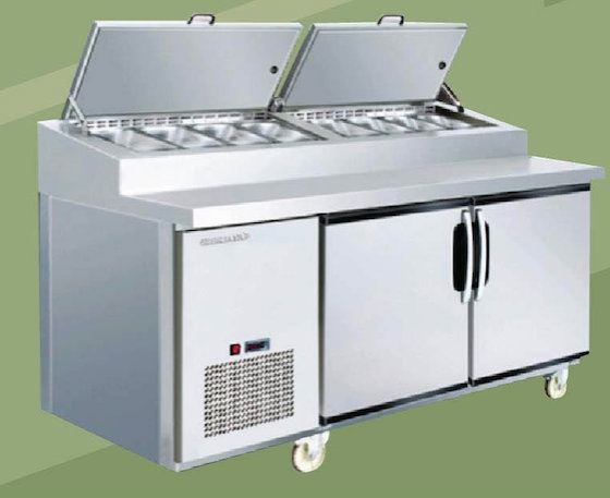 PIZZA COUNTER Pizza Counter Refrigeration Penang, Malaysia Supplier, Suppliers, Supply, Supplies | Meika Stainless Steel Equipments