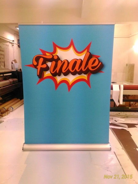 Roll Up 5ft Standee Display System Event / Exhibition Display System Seri Kembangan, Selangor, Kuala Lumpur, KL, Malaysia. Service, Supplier, Supplies, Supply | Color Dot Com Sdn Bhd