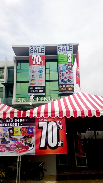 Giant Banner Warehouse sale 1 Bunting / Banner  Seri Kembangan, Selangor, Kuala Lumpur, KL, Malaysia. Service, Supplier, Supplies, Supply | Color Dot Com Sdn Bhd