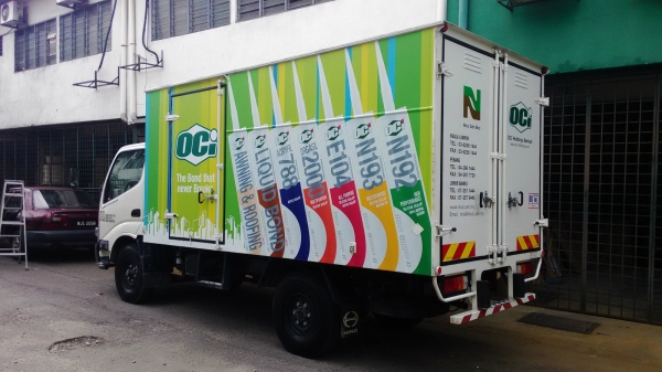  Lorry Wrapping Sticker Vehicle Wrapping Seri Kembangan, Selangor, Kuala Lumpur, KL, Malaysia. Service, Supplier, Supplies, Supply | Color Dot Com Sdn Bhd