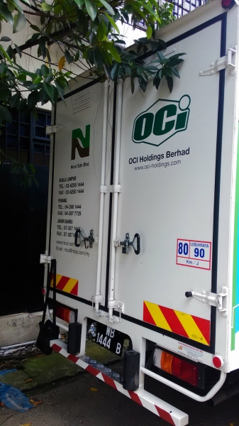  Lorry Wrapping Sticker Vehicle Wrapping Seri Kembangan, Selangor, Kuala Lumpur, KL, Malaysia. Service, Supplier, Supplies, Supply | Color Dot Com Sdn Bhd