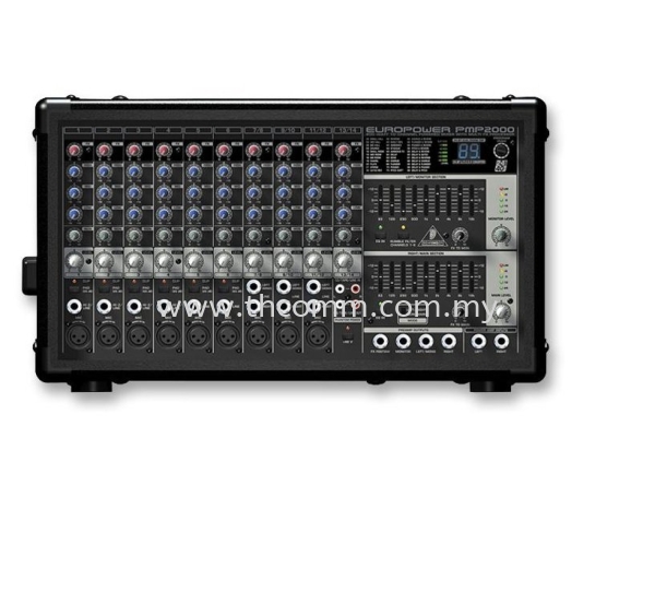 BEHRINGER PMP2000 Behringer Sound System Johor Bahru JB Malaysia Supply, Suppliers, Sales, Services, Installation | TH COMMUNICATIONS SDN.BHD.