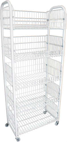 5'Hx2'L Basket Stand