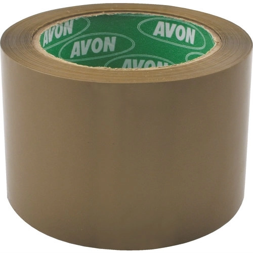 AVN9815040K - 75mmx66M LOW NOISE POLYPROPYLENE TAPE 35MU BUFF