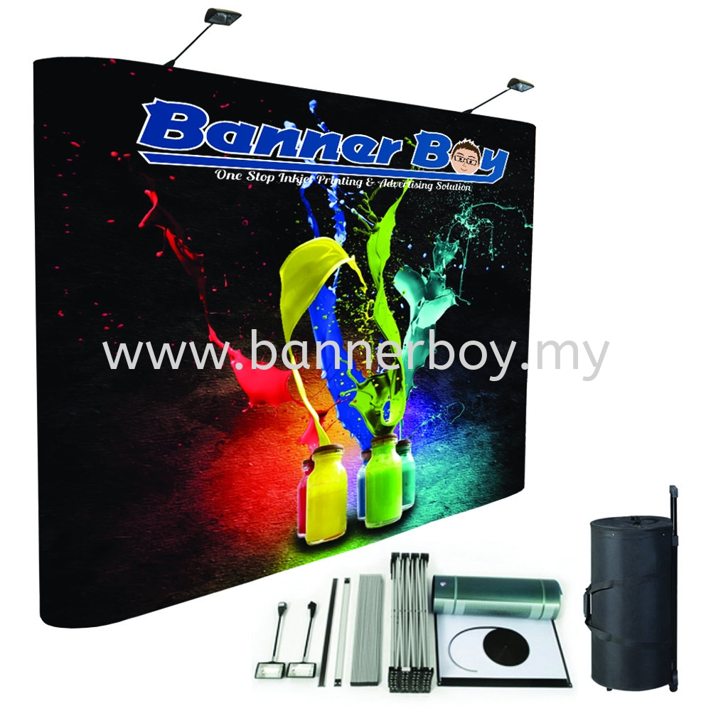 Popup System, Backdrop, Exhibition, Portable backdrop Pop Up Display System  Display Solutions Selangor, Kuala Lumpur (KL),