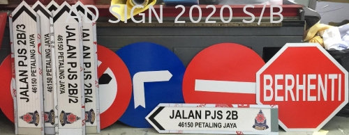 Road Sign JKR (Reflective Sticker)