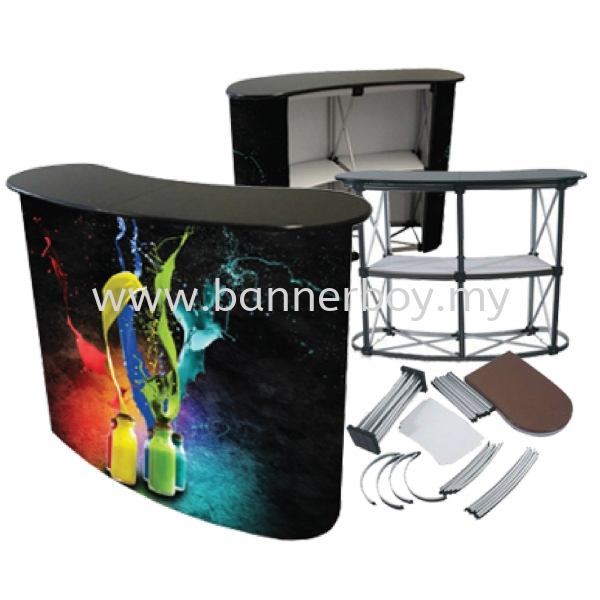 Popup Promotion Table, Portable Table, Event Table, Meja promosi Popup Promotion Table Display Solutions Selangor, Kuala Lumpur (KL), Malaysia, Seri Kembangan Service, Supplier, Supply, Supplies | Ted Print Sdn Bhd