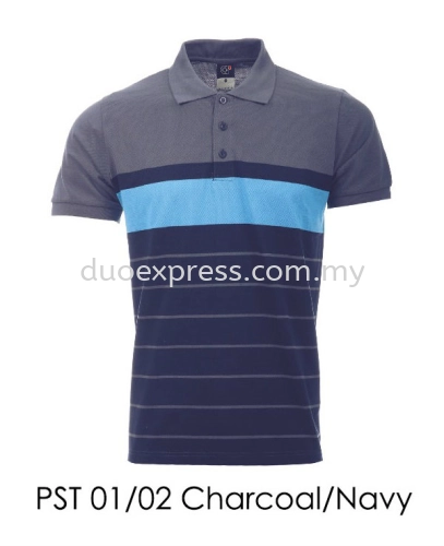 PST 01 02 Charcoal Navy T-Shirt