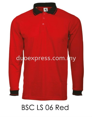 BSC LS 06 Red T-Shirt