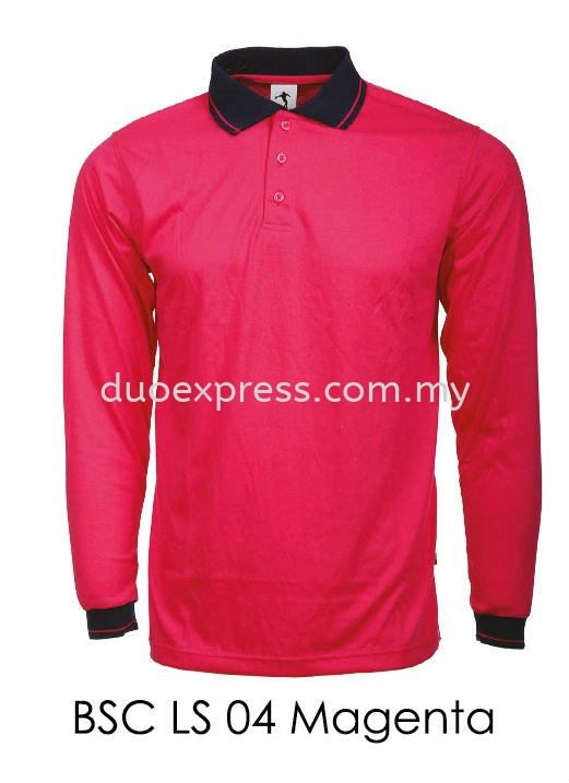 BSC LS 04 Magenta T-Shirt